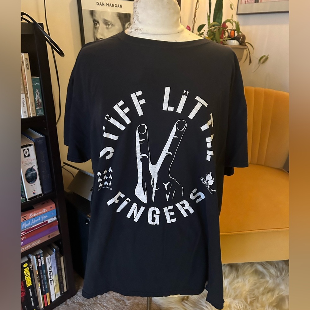 Stiff Little Fingers Canadian Tour Tee 2016